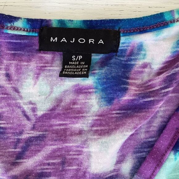 Majors tie dye tank top small.  0229 - Picture 6 of 7